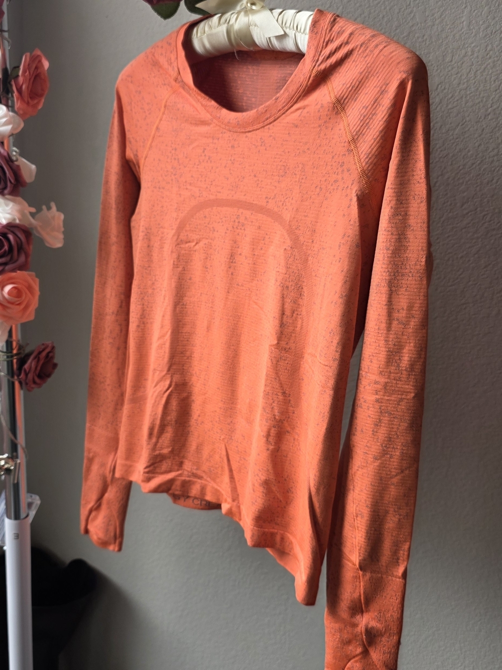 Lululemon Athletica Women’s Long-Sleeve Active Top - Orange